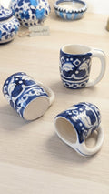 Handcrafted Multani Blue Pottery Ceramic Espresso Cup