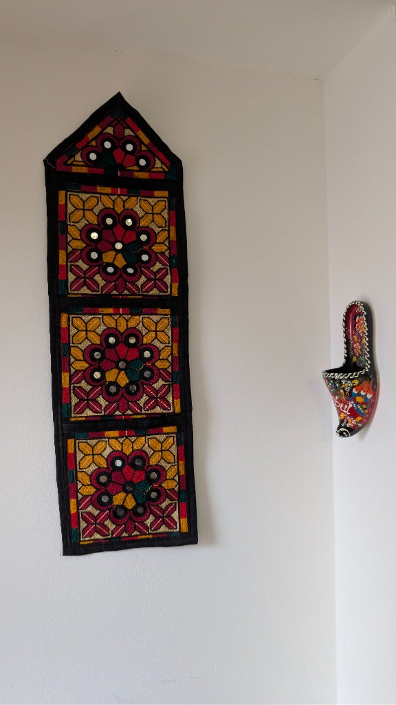 Handcrafted Traditional Embroidered Wall Hanging