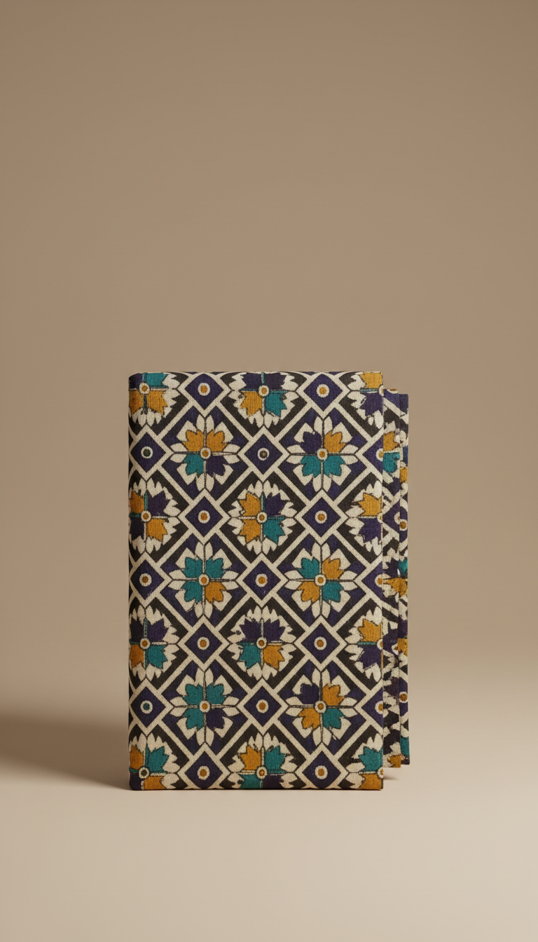 Sindhi Ajrak Cotton Scarf