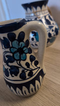 Handcrafted Multani Blue Pottery Ceramic Milk Creamer