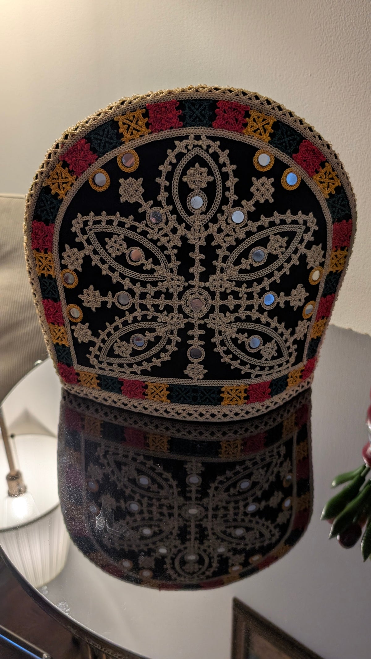 Handmade Sindhi Embroidered Tea Cosy | Traditional Teapot Cover