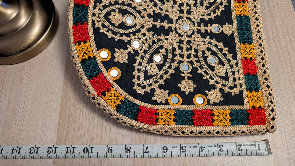 Handmade Sindhi Embroidered Tea Cosy | Traditional Teapot Cover