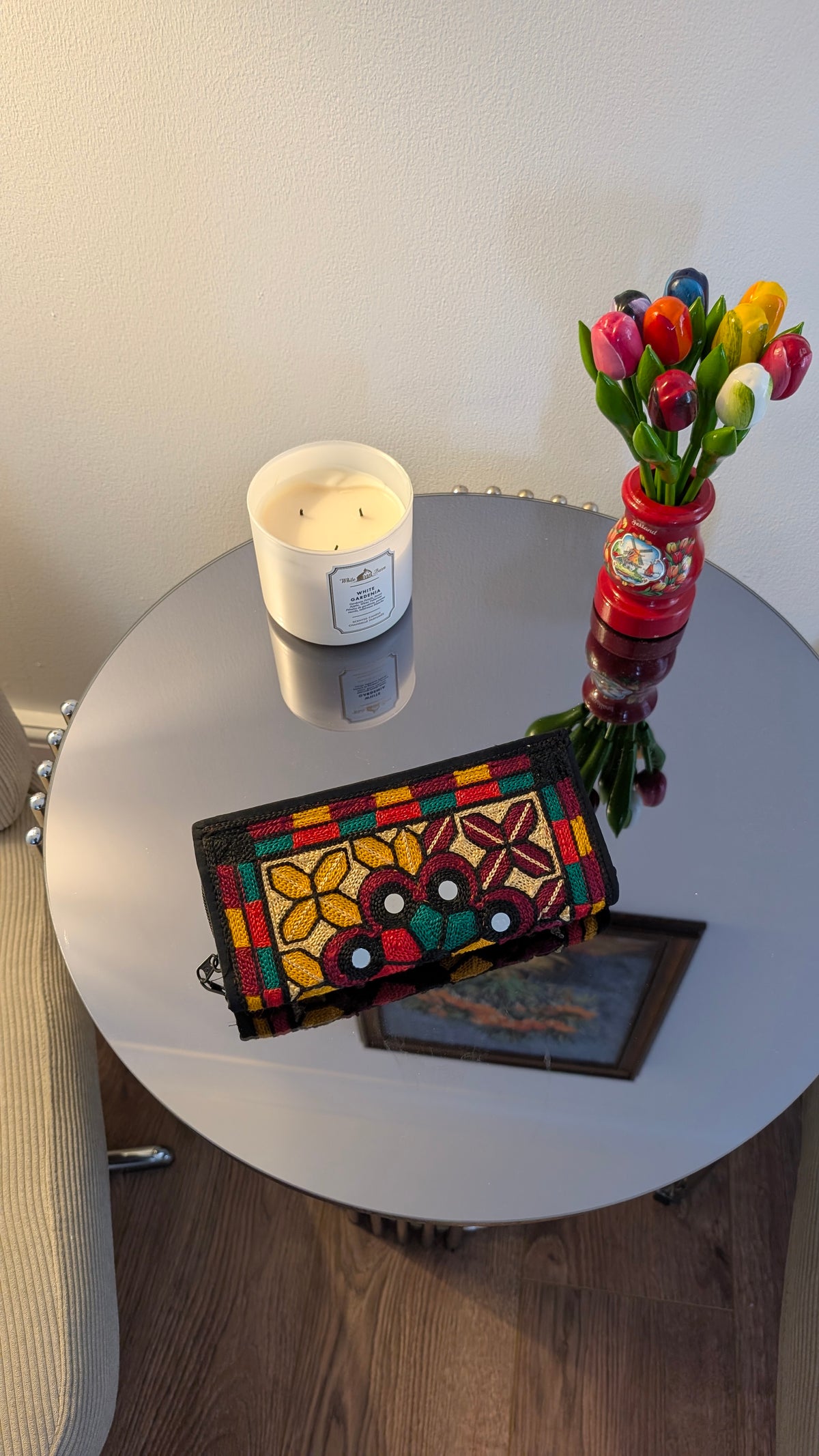 Handmade Traditional Sindhi Embroidered Clutch Bag
