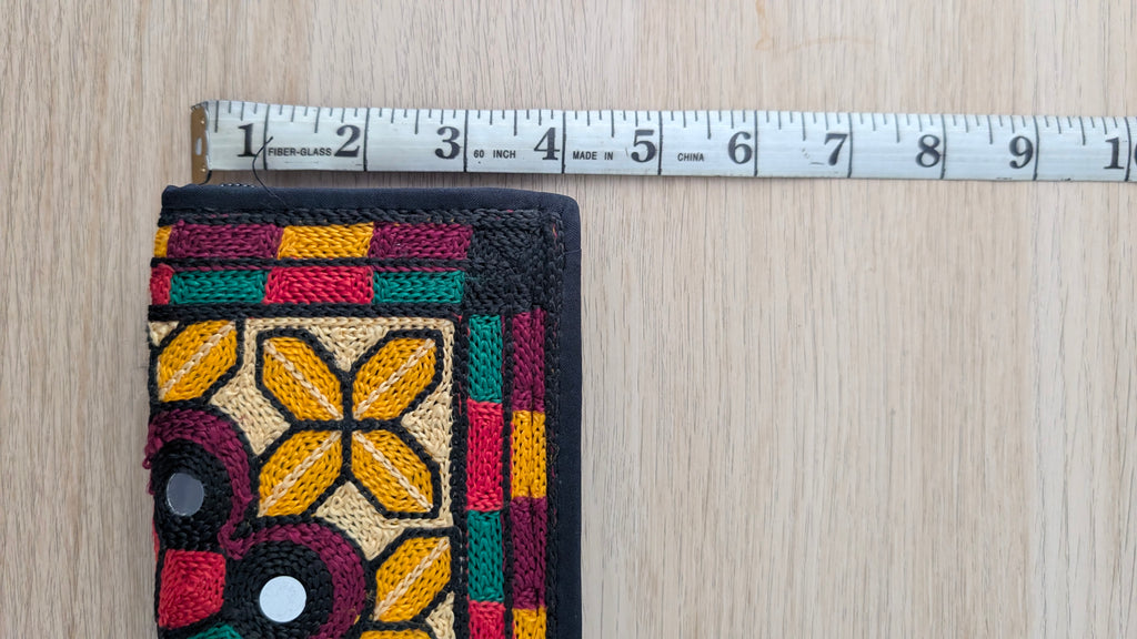 Handmade Traditional Sindhi Embroidered Clutch Bag