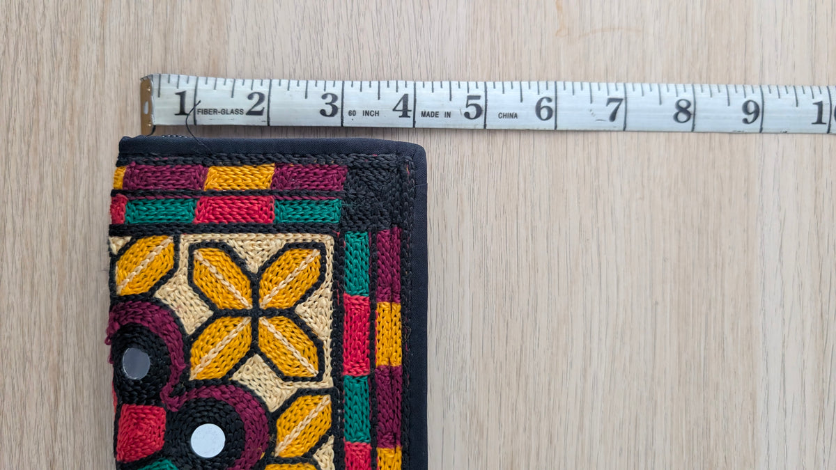 Handmade Traditional Sindhi Embroidered Clutch Bag