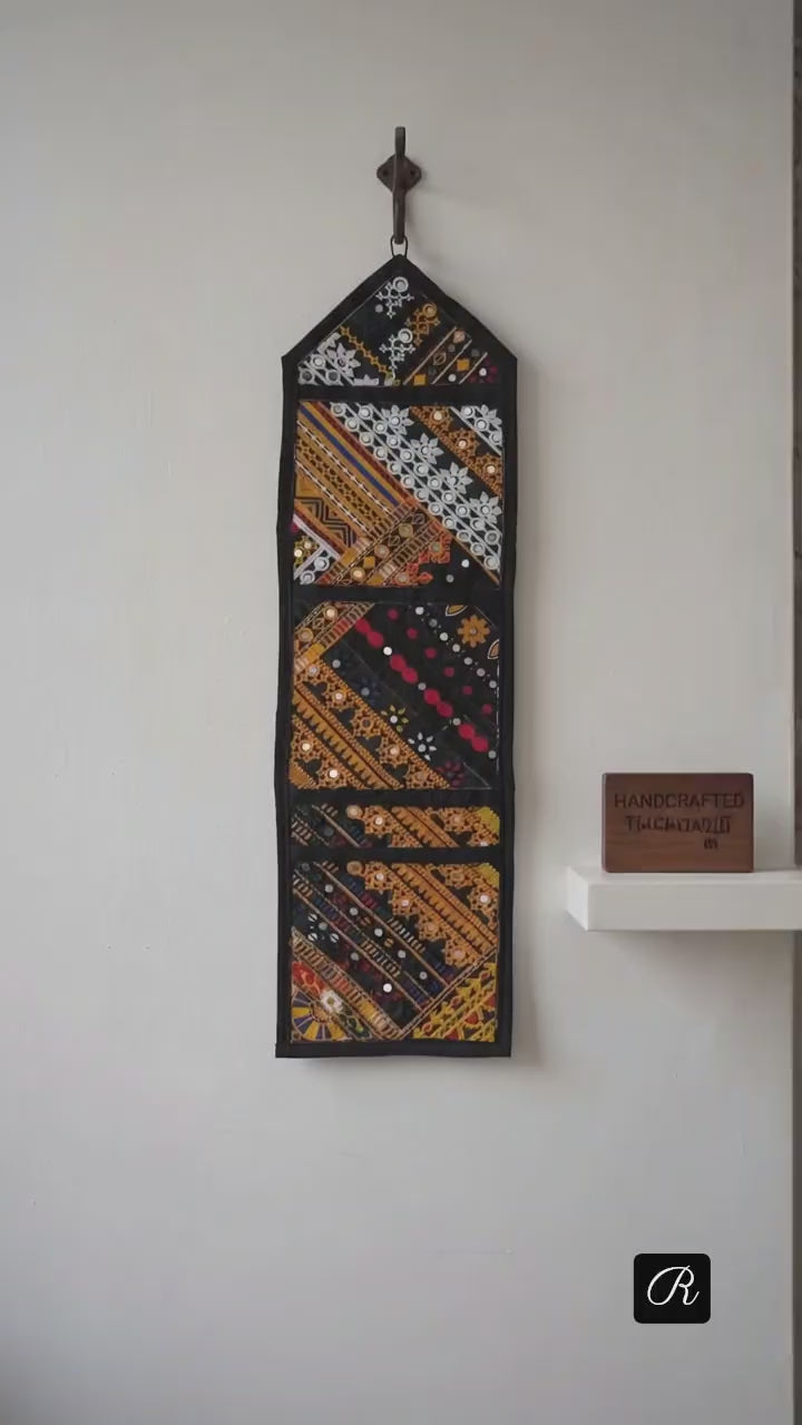 Handcrafted Traditional Embroidered Wall Hanging