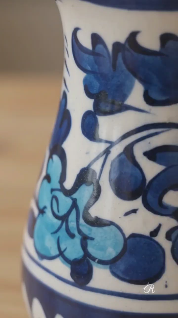 Handcrafted Multani Blue Pottery Ceramic Milk Creamer